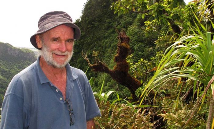 Gerald McCormack, inland Te Manga, Rarotonga